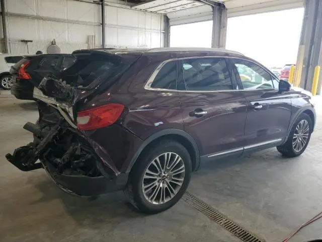 2018 LINCOLN MKX RESERVE  