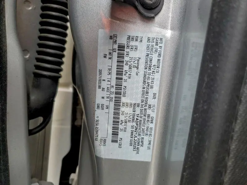 2018 FORD FOCUS TITANIUM  