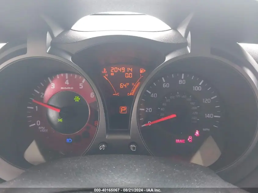 2013 NISSAN JUKE NISMO