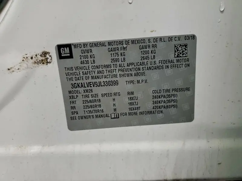 2018 GMC TERRAIN SLT  