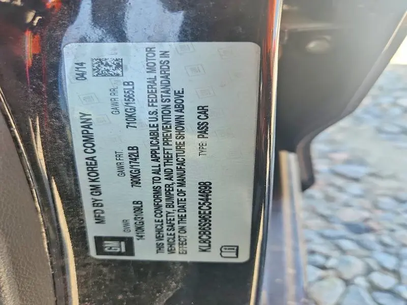 2014 CHEVROLET SPARK LS  