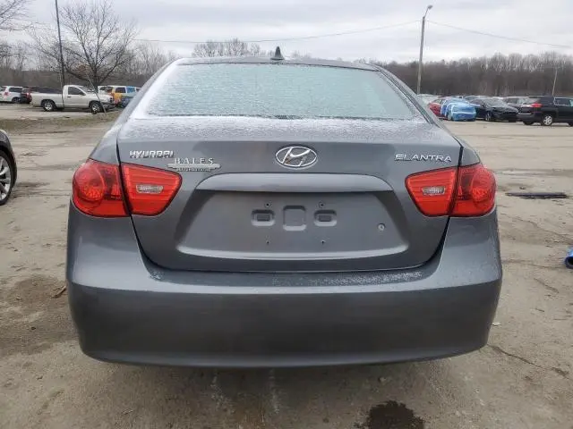 2010 HYUNDAI ELANTRA BLUE  