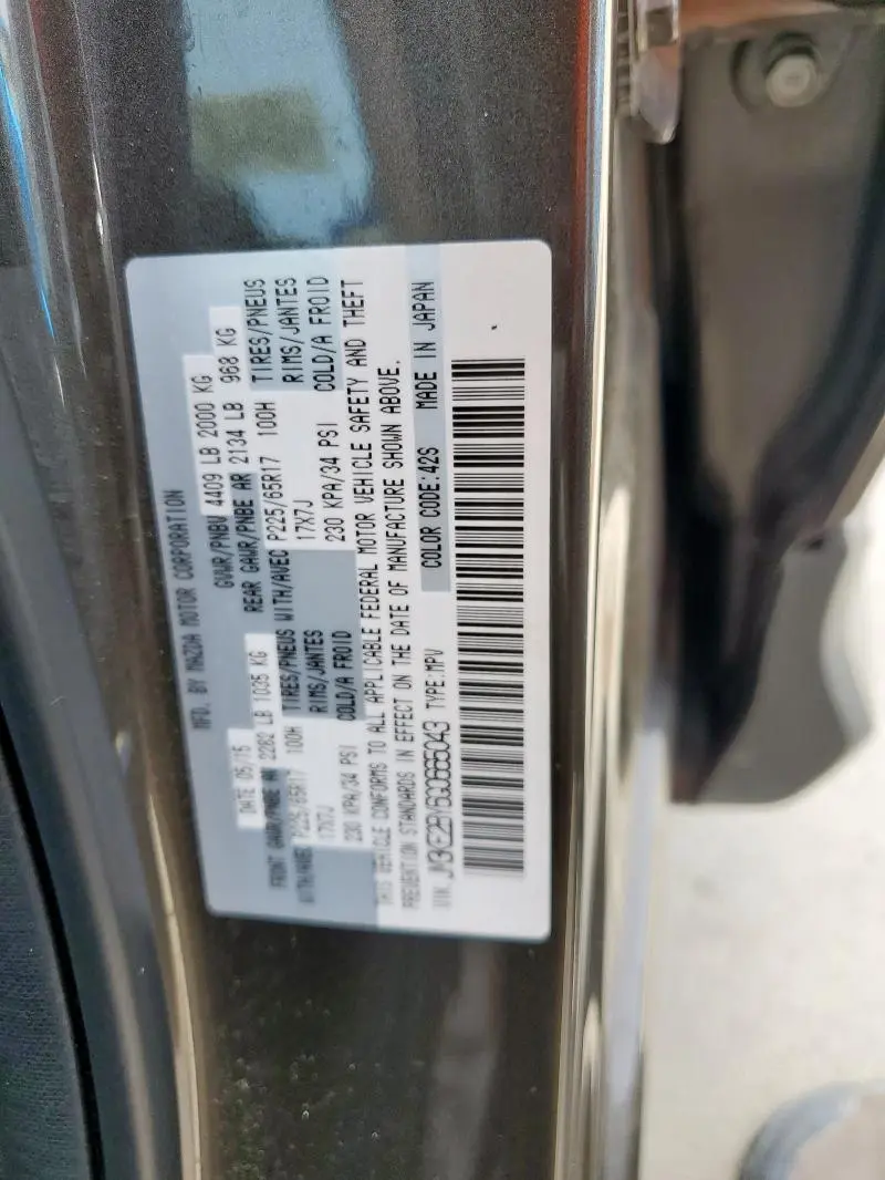 2016 MAZDA CX-5 SPORT