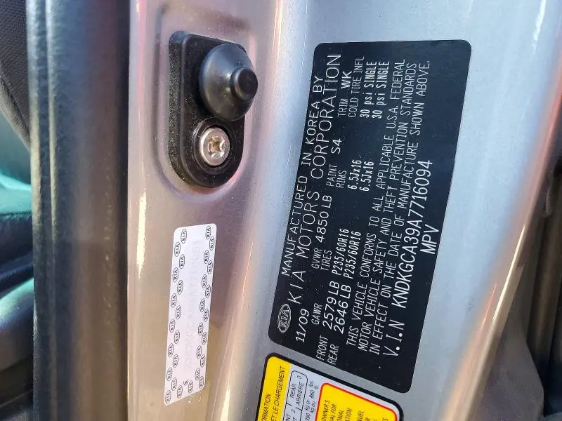 2010 KIA SPORTAGE LX  