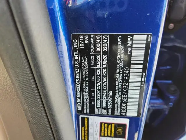 2019 MERCEDES-BENZ GLS 450 4MATIC  