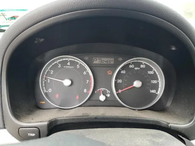 2010 HYUNDAI ACCENT BLUE  