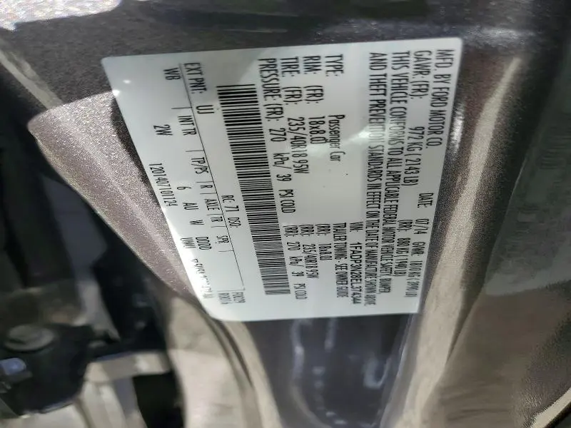 2014 FORD FOCUS TITANIUM  