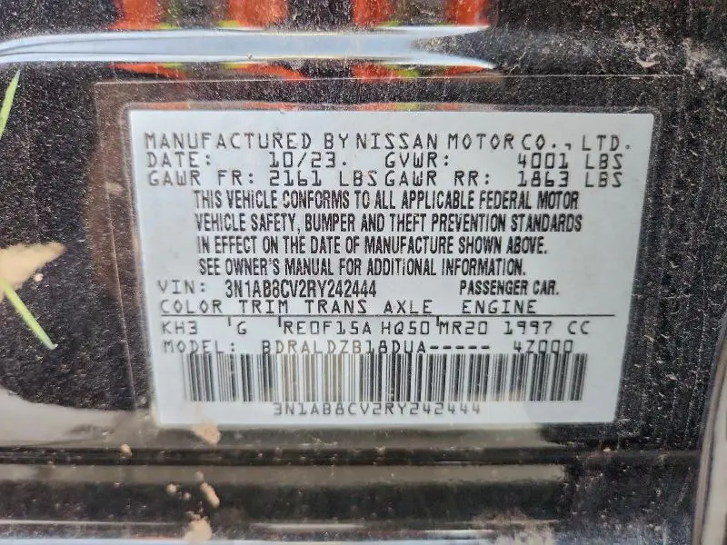 2024 NISSAN SENTRA SV  