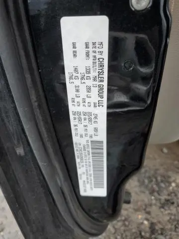 2013 CHRYSLER TOWN & COUNTRY TOURING  