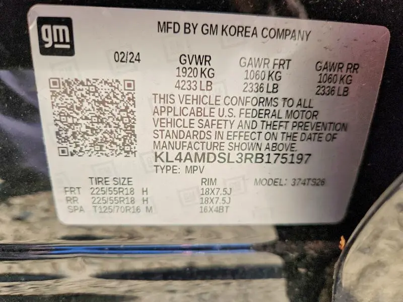 2024 BUICK ENCORE GX SPORT TOURING  