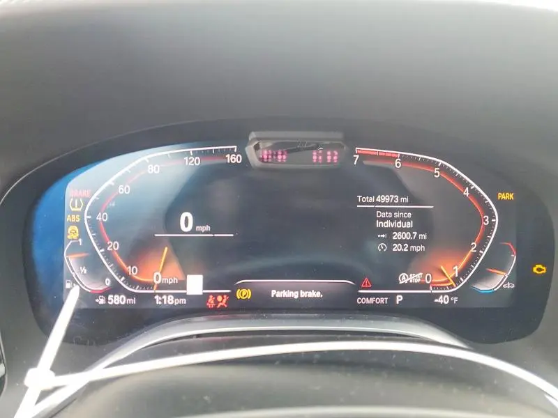 2020 BMW 750 XI  