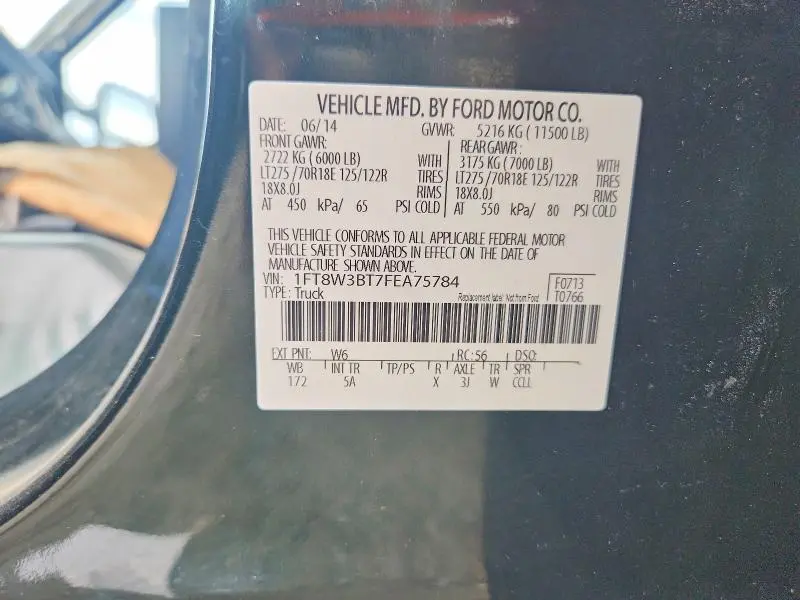 2015 FORD F350 SUPER DUTY  