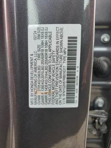 2024 HONDA PILOT EXL  