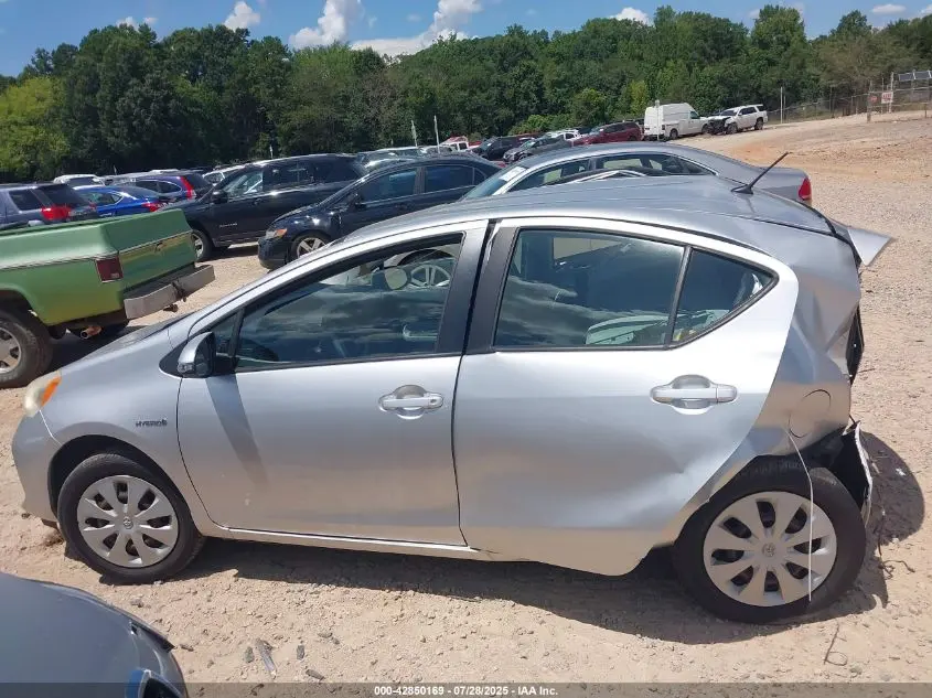2013 TOYOTA PRIUS C ONE