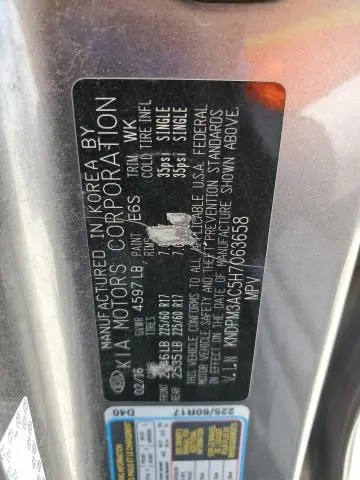 2017 KIA SPORTAGE LX  