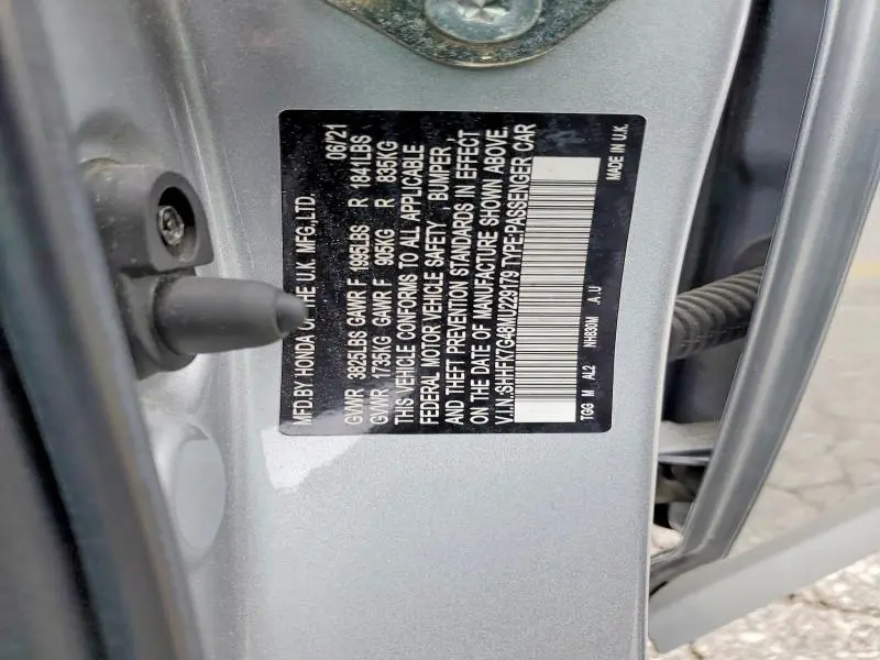 2021 HONDA CIVIC SPORT  