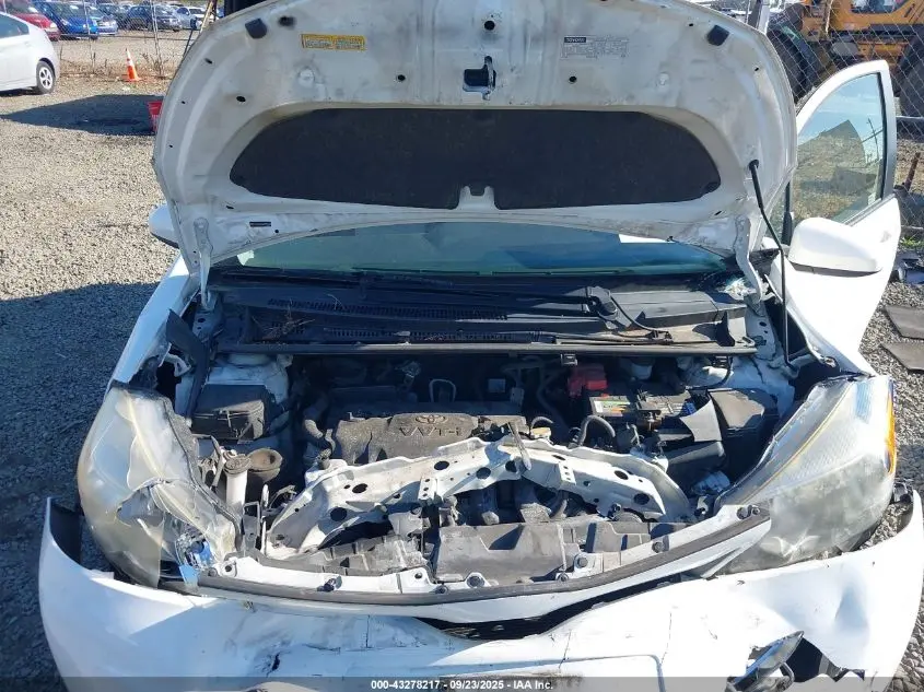 2012 TOYOTA YARIS LE