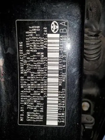 2016 TOYOTA COROLLA L  