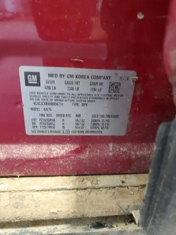 2017 BUICK ENCORE ESSENCE  