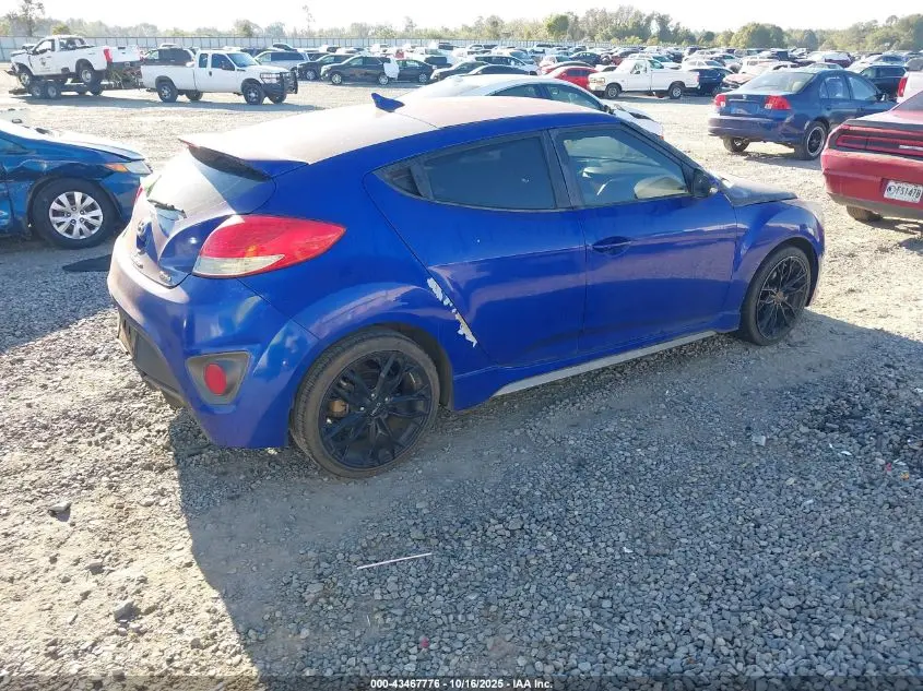 2013 HYUNDAI VELOSTER TURBO W/BLACK