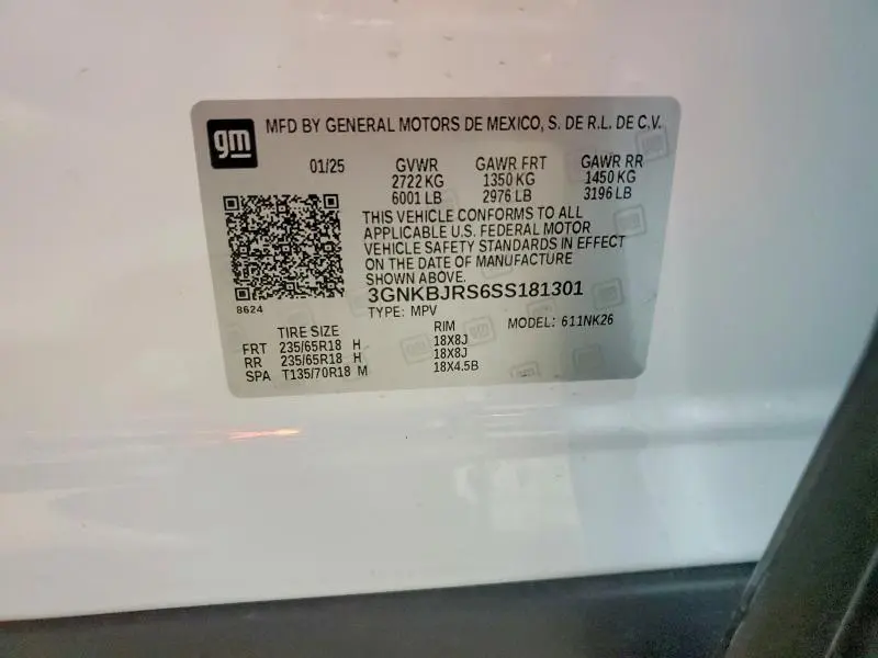 2025 CHEVROLET BLAZER 3LT  