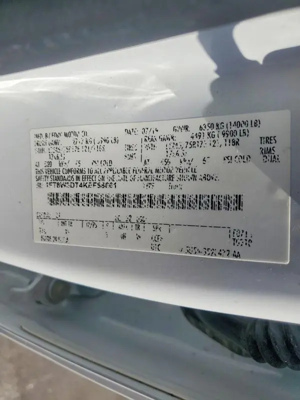 2019 FORD F350 SUPER   