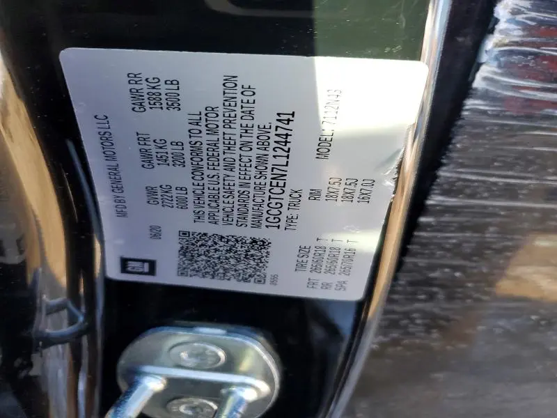 2020 CHEVROLET COLORADO LT  