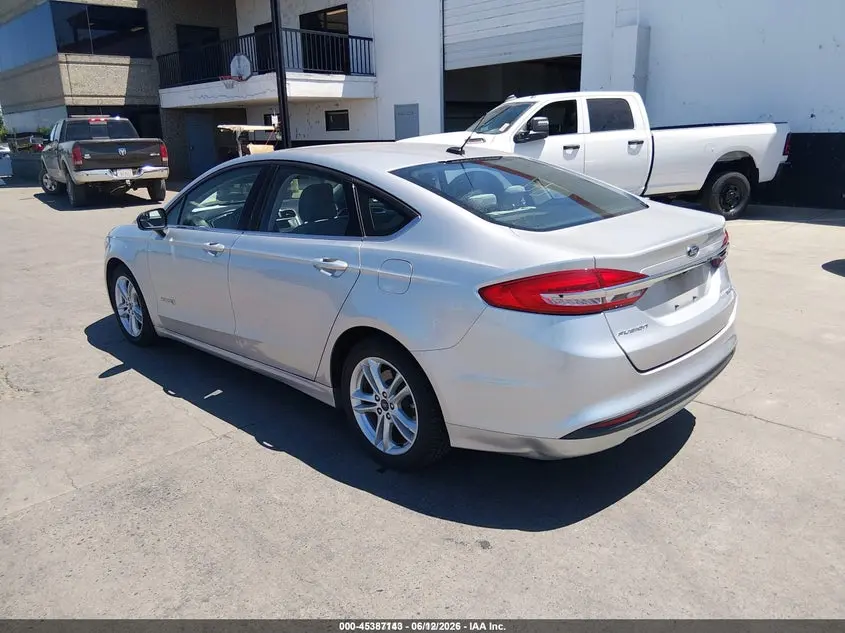 2018 FORD FUSION HYBRID S