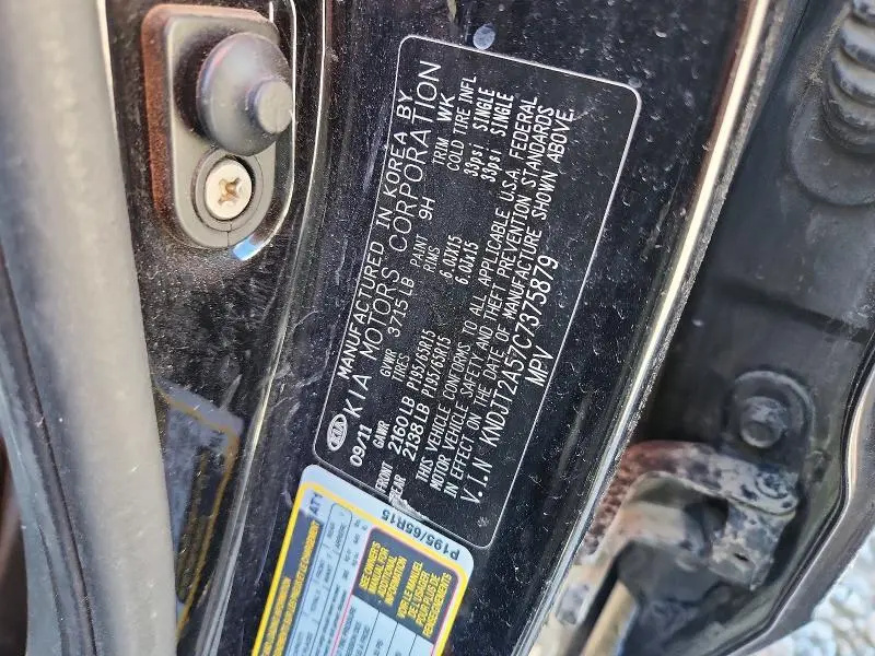 2012 KIA SOUL BASE  