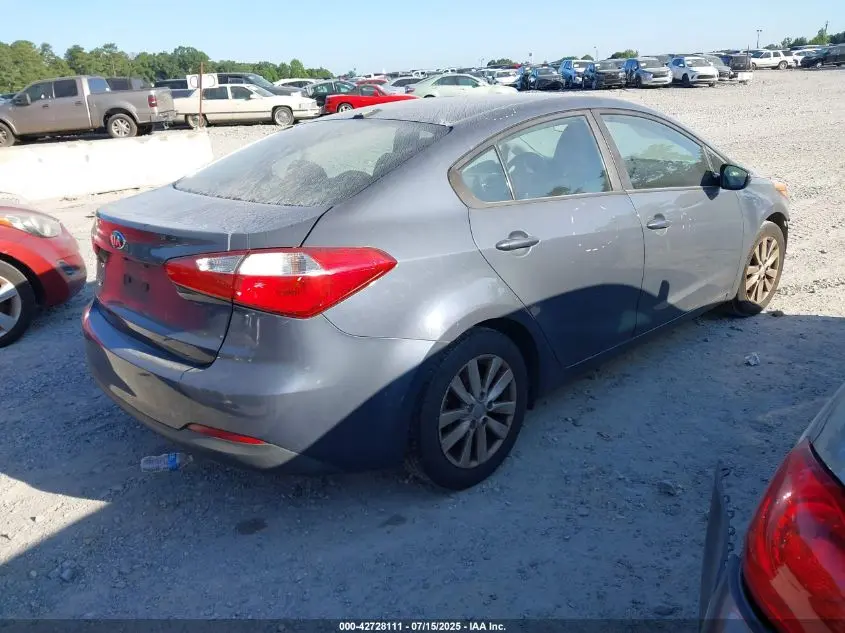 2016 KIA FORTE LX