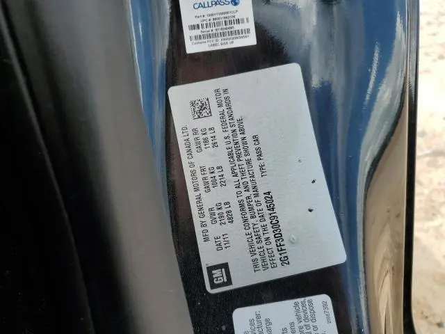 2012 CHEVROLET CAMARO LT  