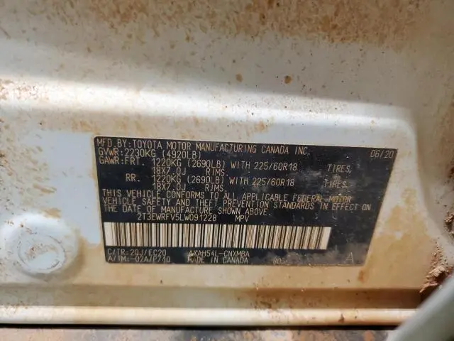 2020 TOYOTA RAV4 XSE