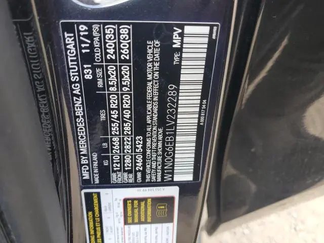 2020 MERCEDES-BENZ GLC 43 4MATIC AMG  