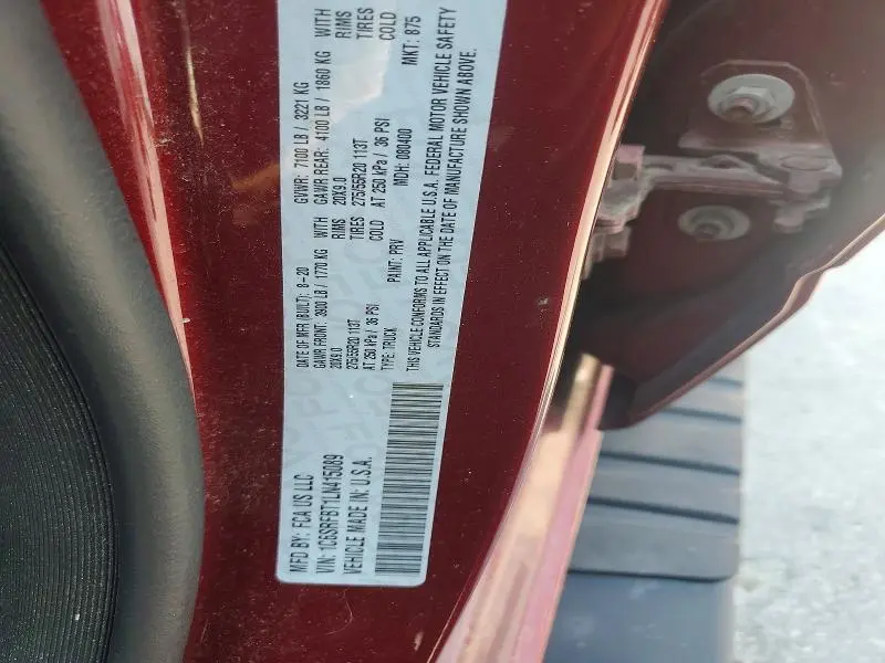 2020 RAM 1500 BIG HORN/LONE STAR  