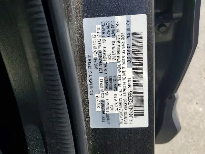 2016 MAZDA CX-5 GT  