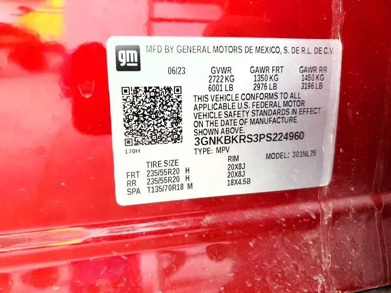 2023 CHEVROLET BLAZER RS  