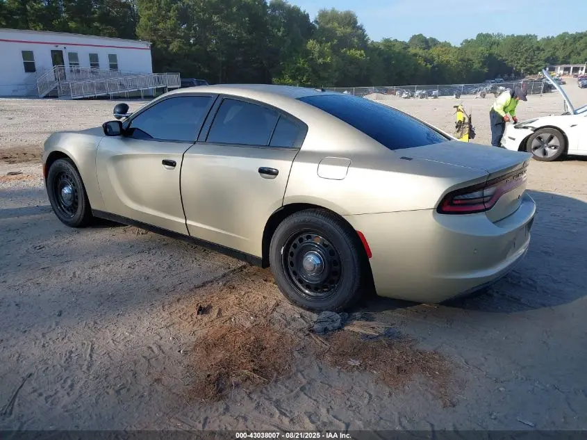 2019 DODGE CHARGER POLICE AWD