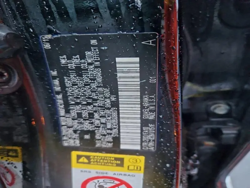 2011 TOYOTA HIGHLANDER BASE  