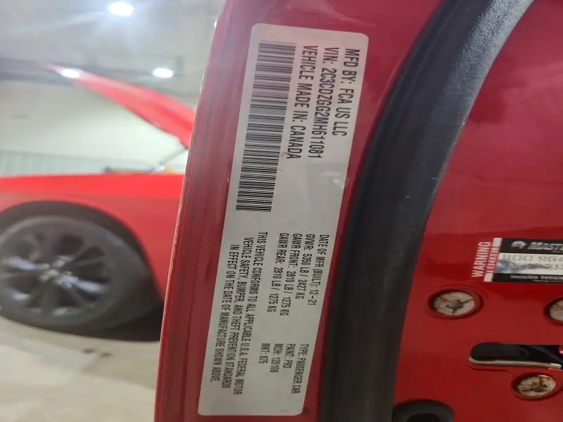 2021 DODGE CHALLENGER SXT  