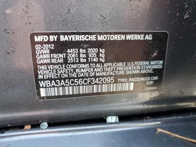 2012 BMW 328 I