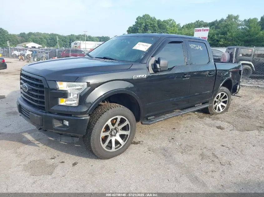 2015 FORD F-150 XLT