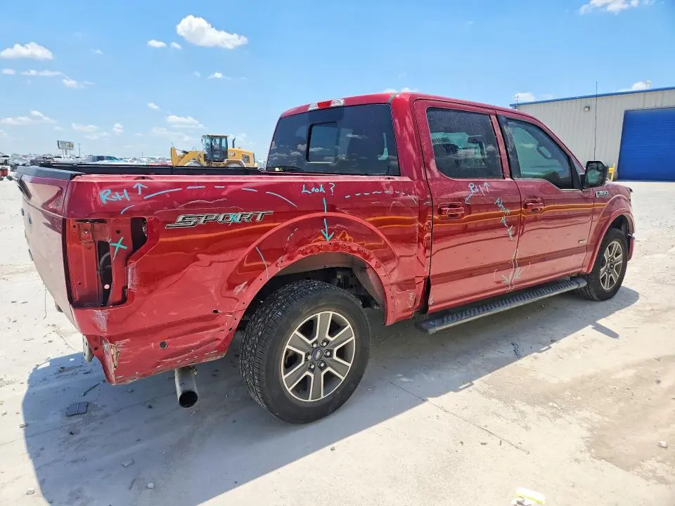 2016 FORD F150 SUPERCREW  