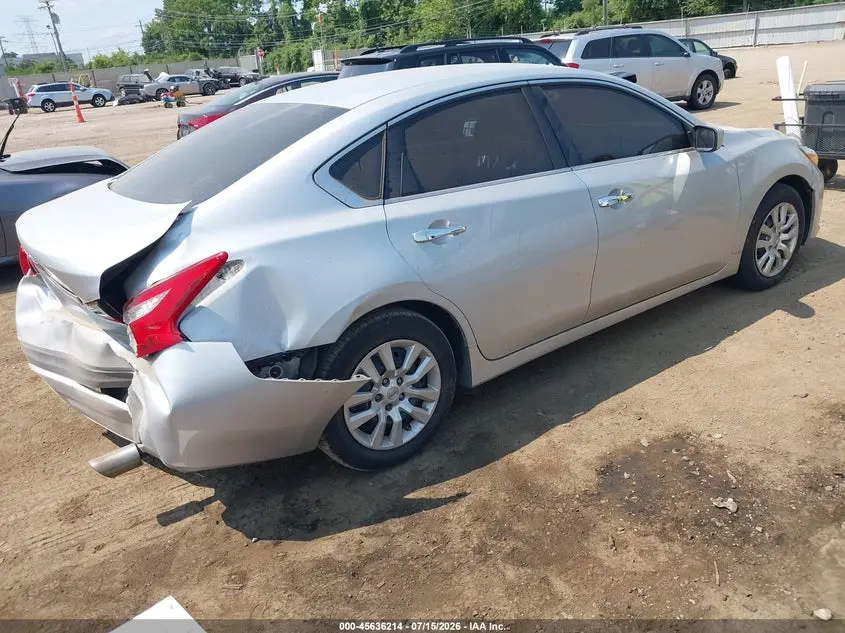2017 NISSAN ALTIMA 2.5/2.5 S/2.5 SL/2.5 SR/2.5 SV