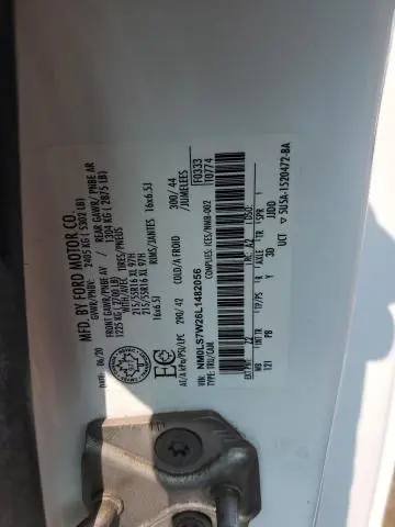 2020 FORD TRANSIT CONNECT XLT  