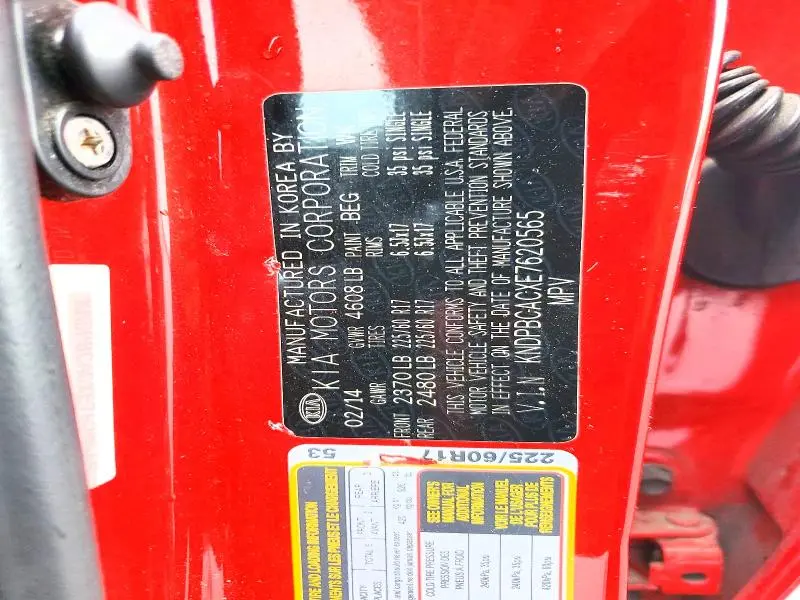 2014 KIA SPORTAGE LX  