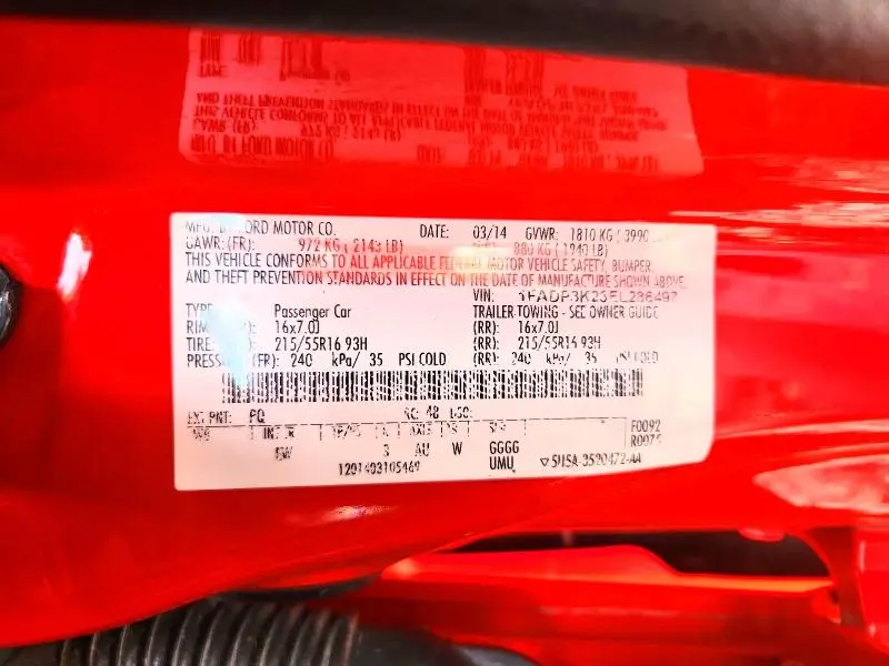 2014 FORD FOCUS SE  