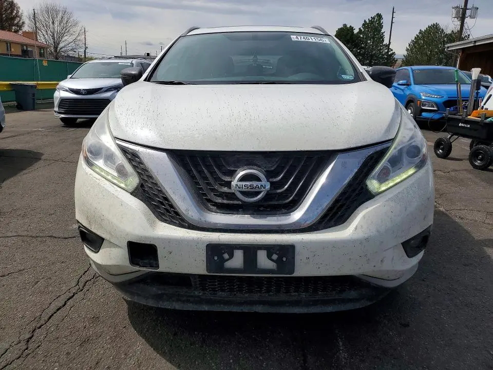 2017 NISSAN MURANO PLATINUM  