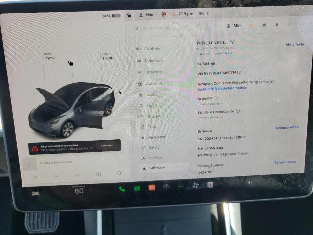 2021 TESLA MODEL Y 