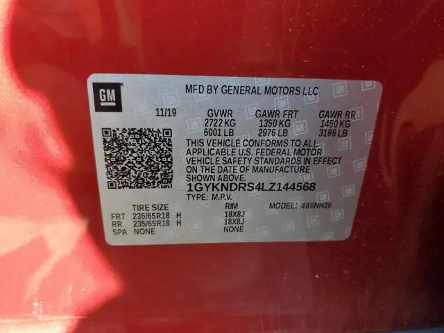 2020 CADILLAC XT5 PREMIUM LUXURY  