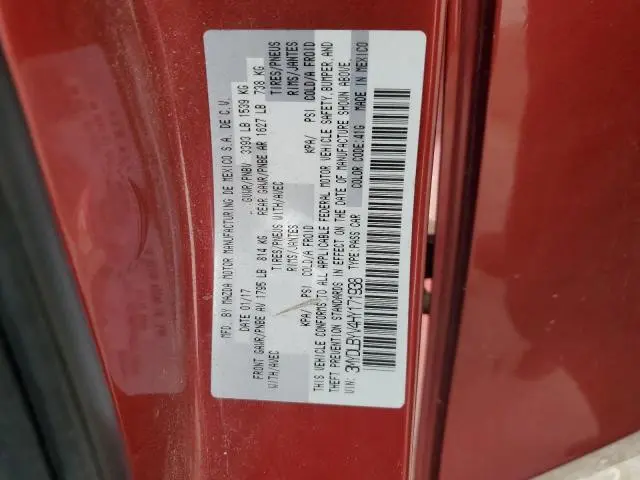 2017 TOYOTA YARIS IA